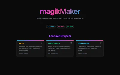 magikMaker.dev